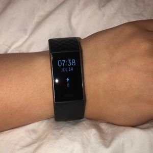 Fitbit charge 3 with charger